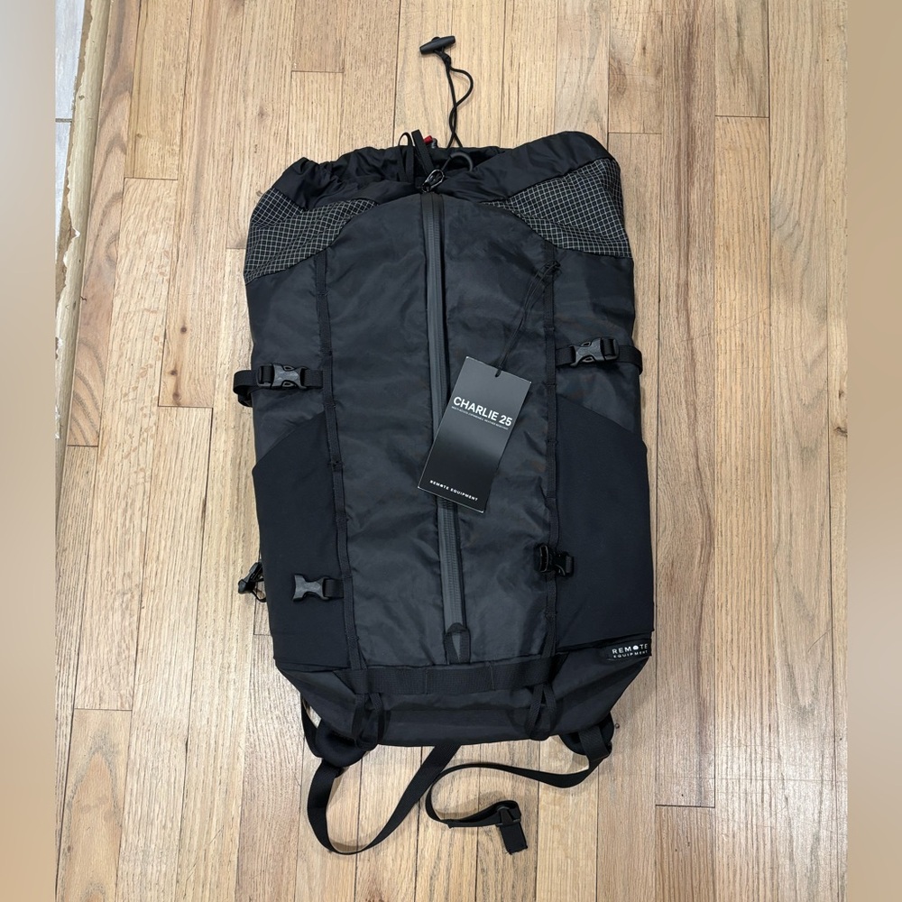 Remote Equipment Black Adventure Backpack